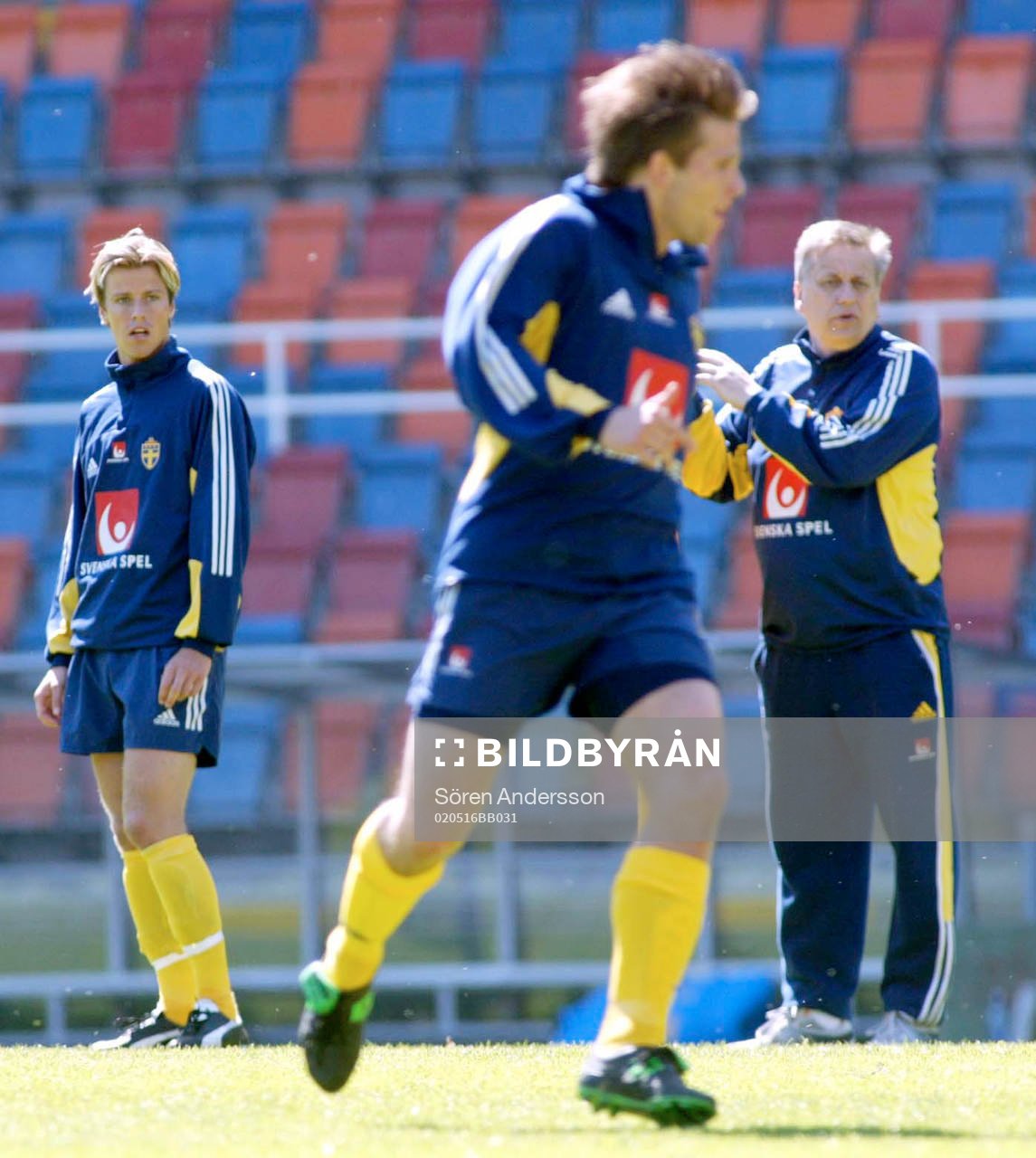 Pontus Farnerud, Tommy Söderberg, förbundskapten och