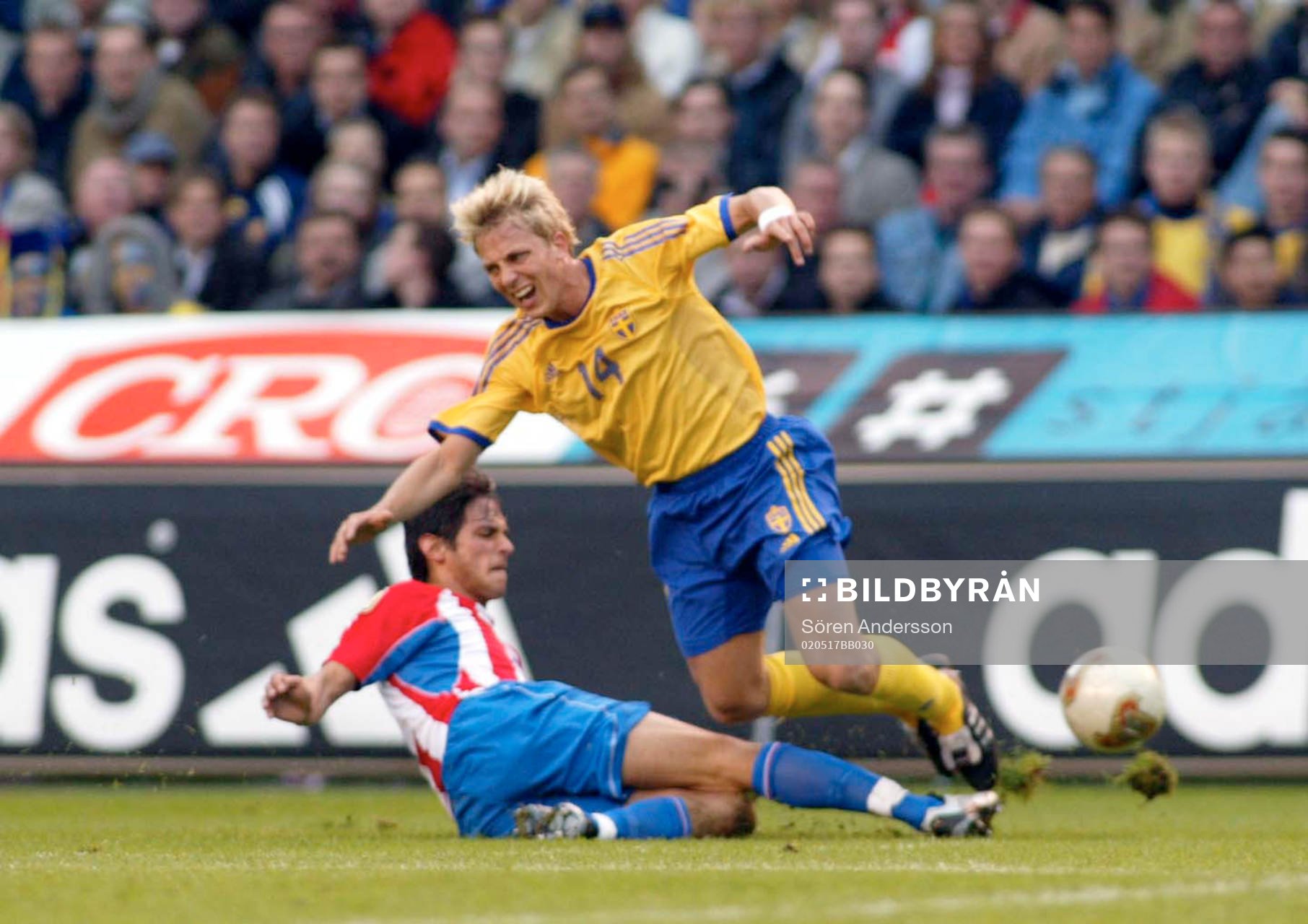 Erik Edman, Sverige fälls