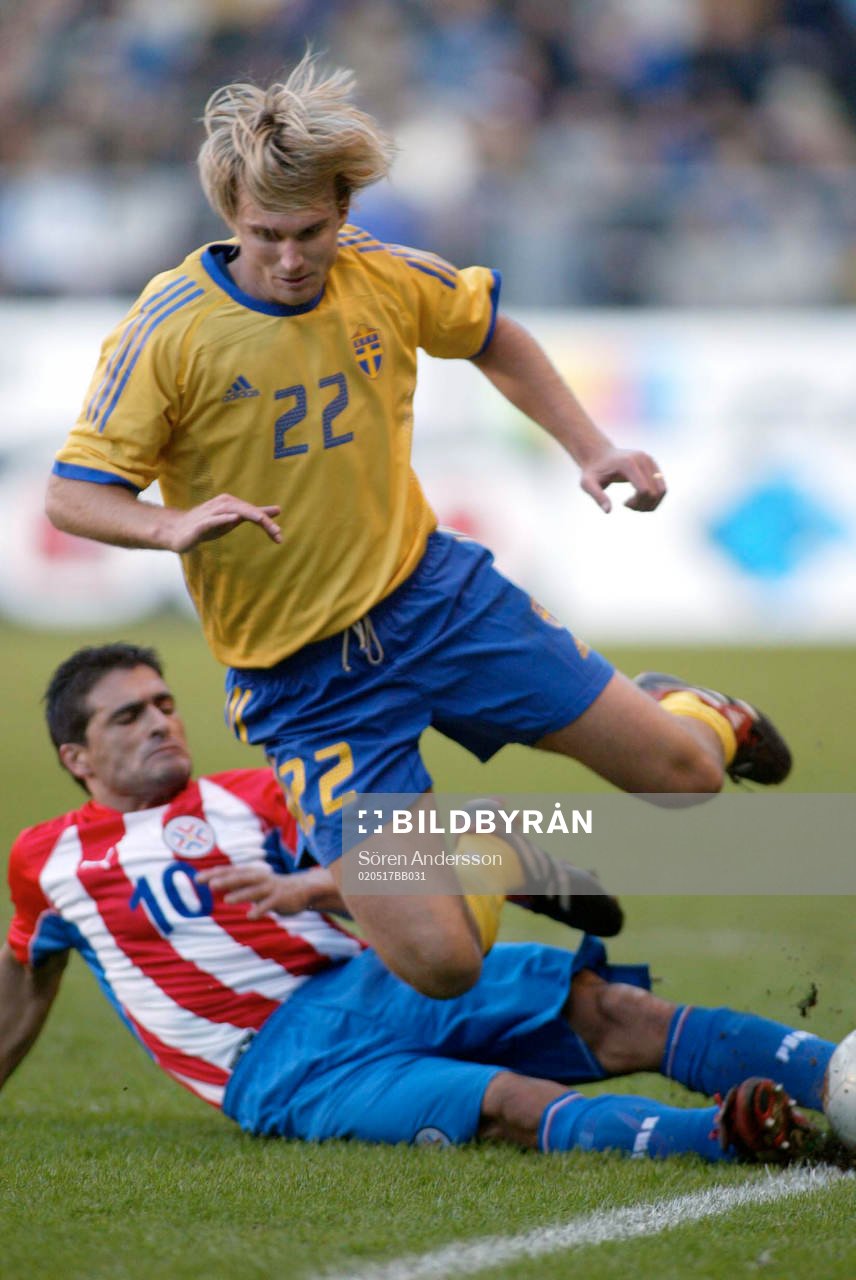 Andreas Andersson, Sverige och Roberto Acuna, Paraguay