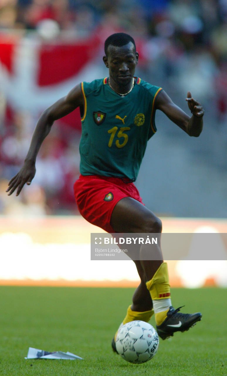 Fotboll, landskamp, Nicolas Alnoudji,  Kamerun