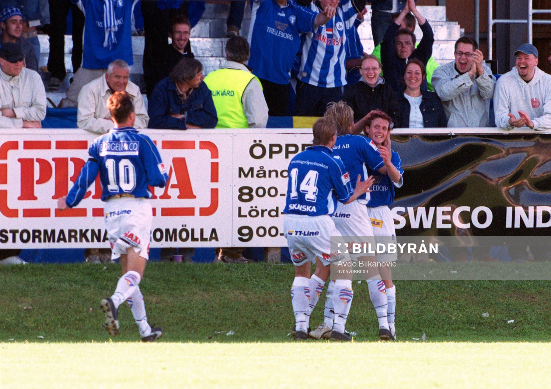 Kristian Haynes, Trelleborg jublar, jubel