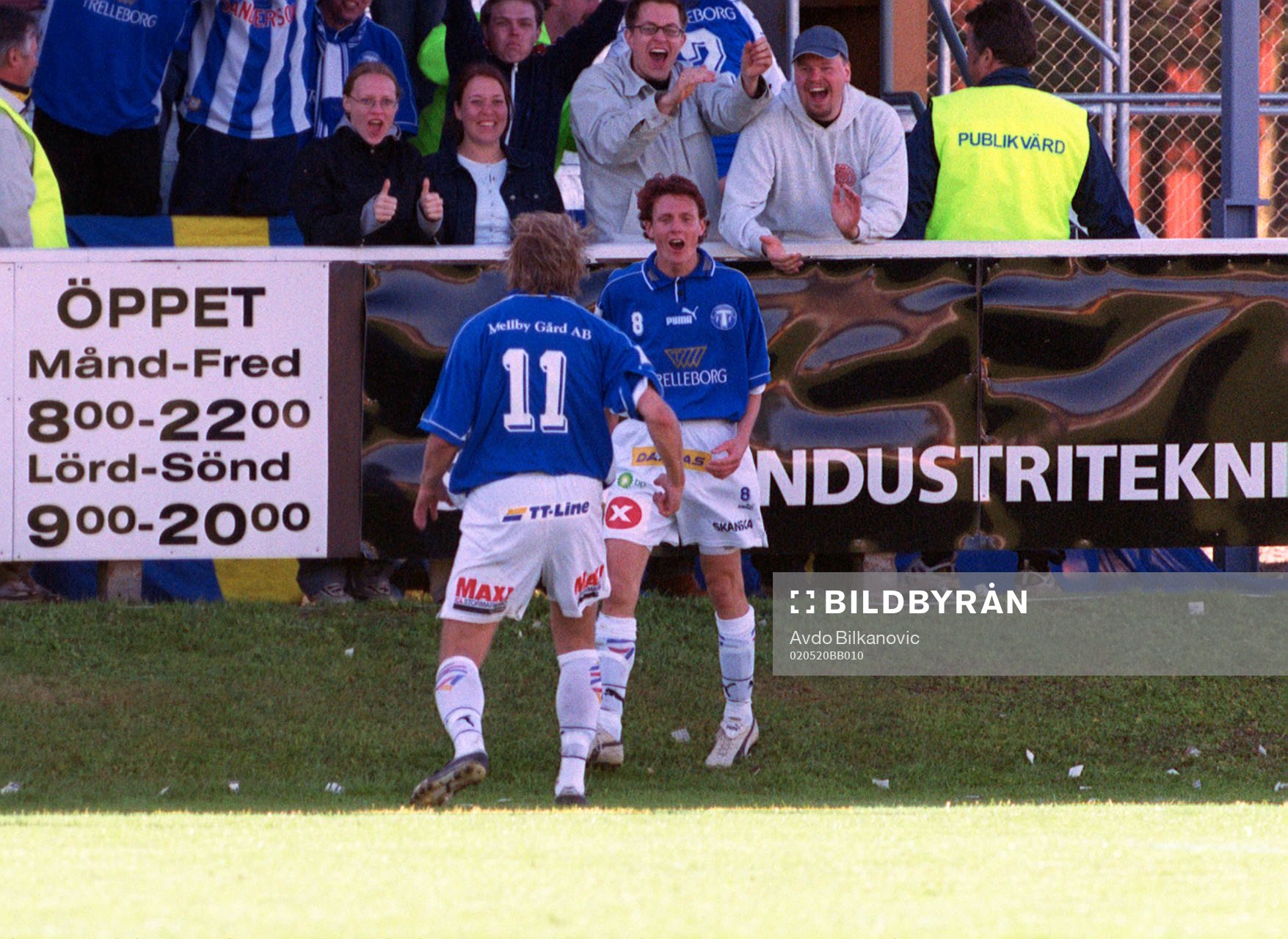 Kristian Haynes, Trelleborg jublar, jubel