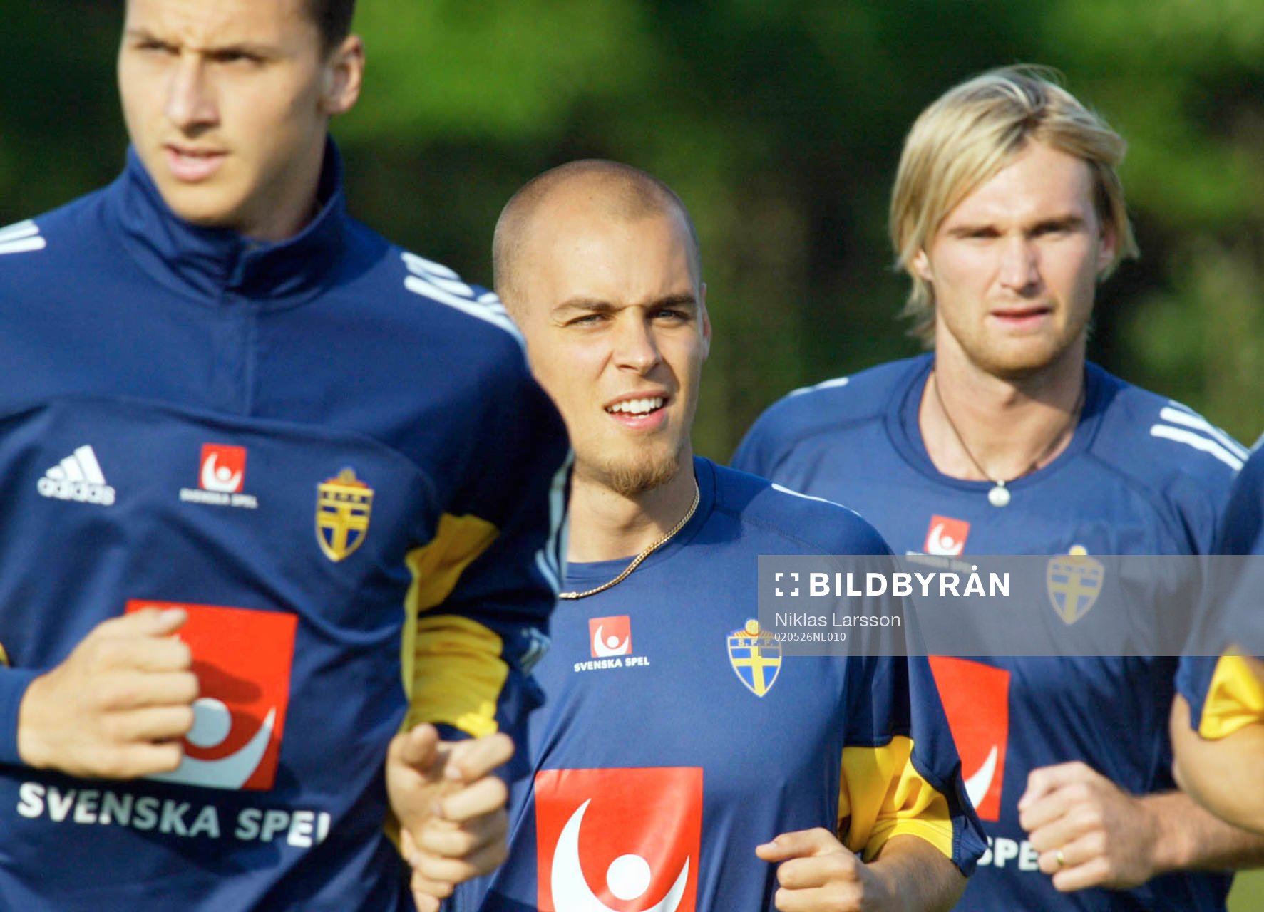 Zlatan Ibrahimovic, Tomas Antonelius och Andreas Andersson