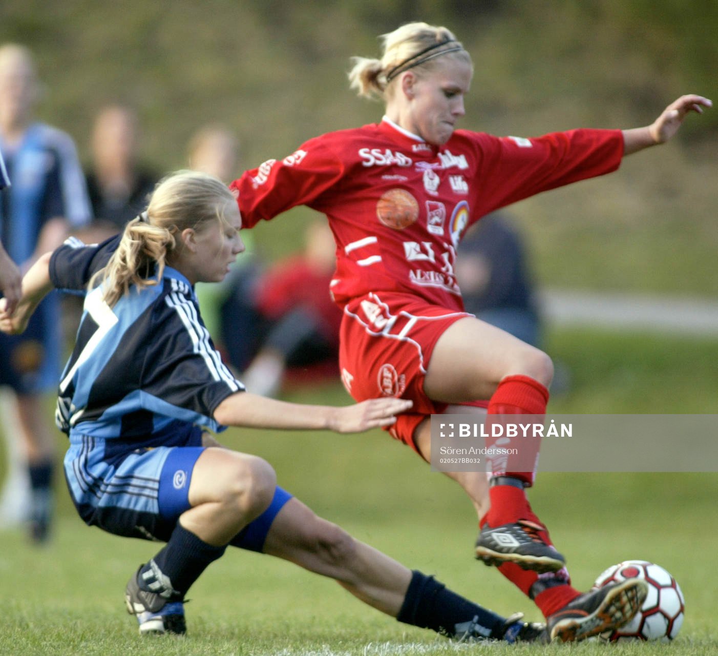  Sofie Ekberg, Djurgården och Camilla Ulander-Nilsson, Alvik.