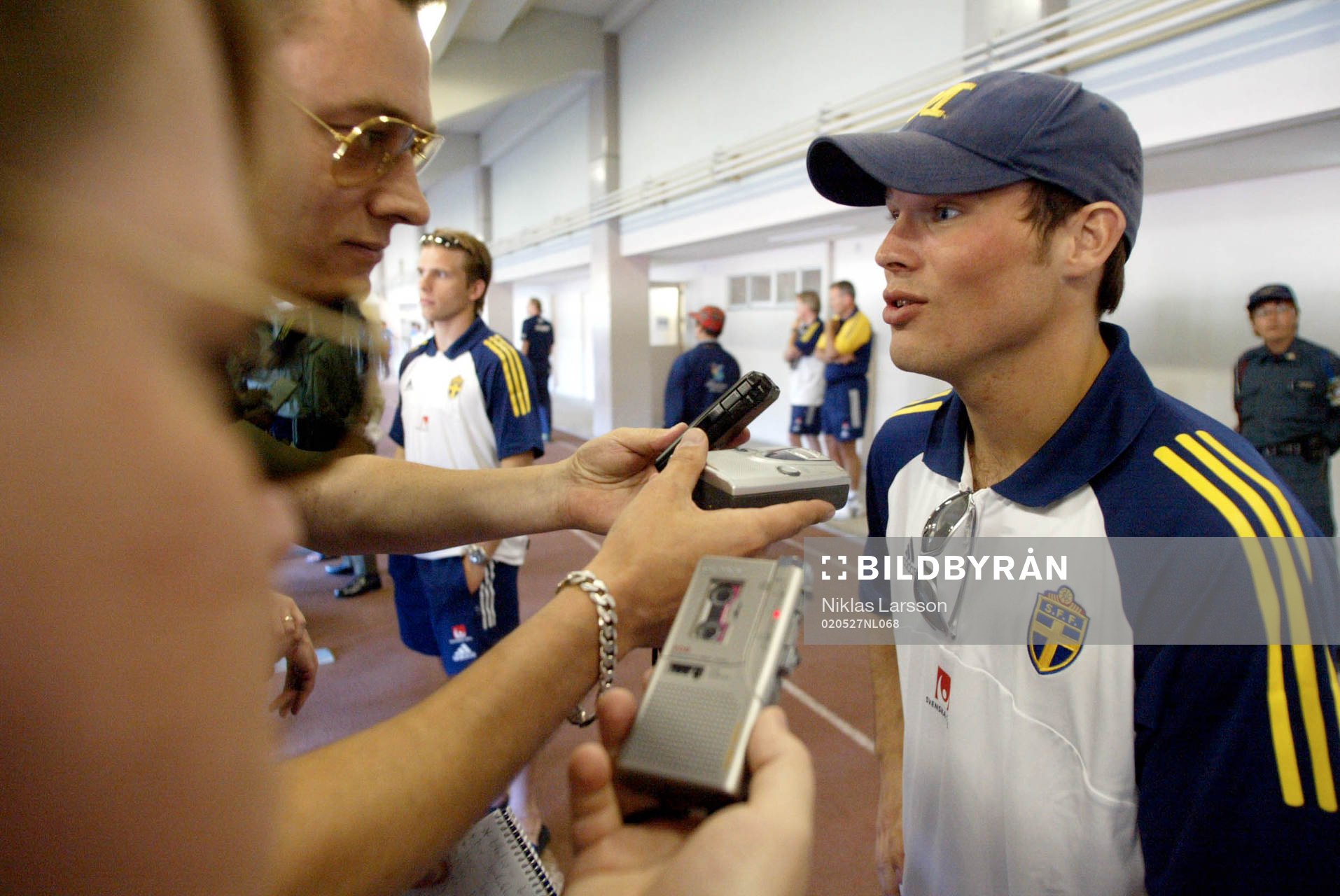 Fredrik Ljungberg, Sverige. Press, intervju