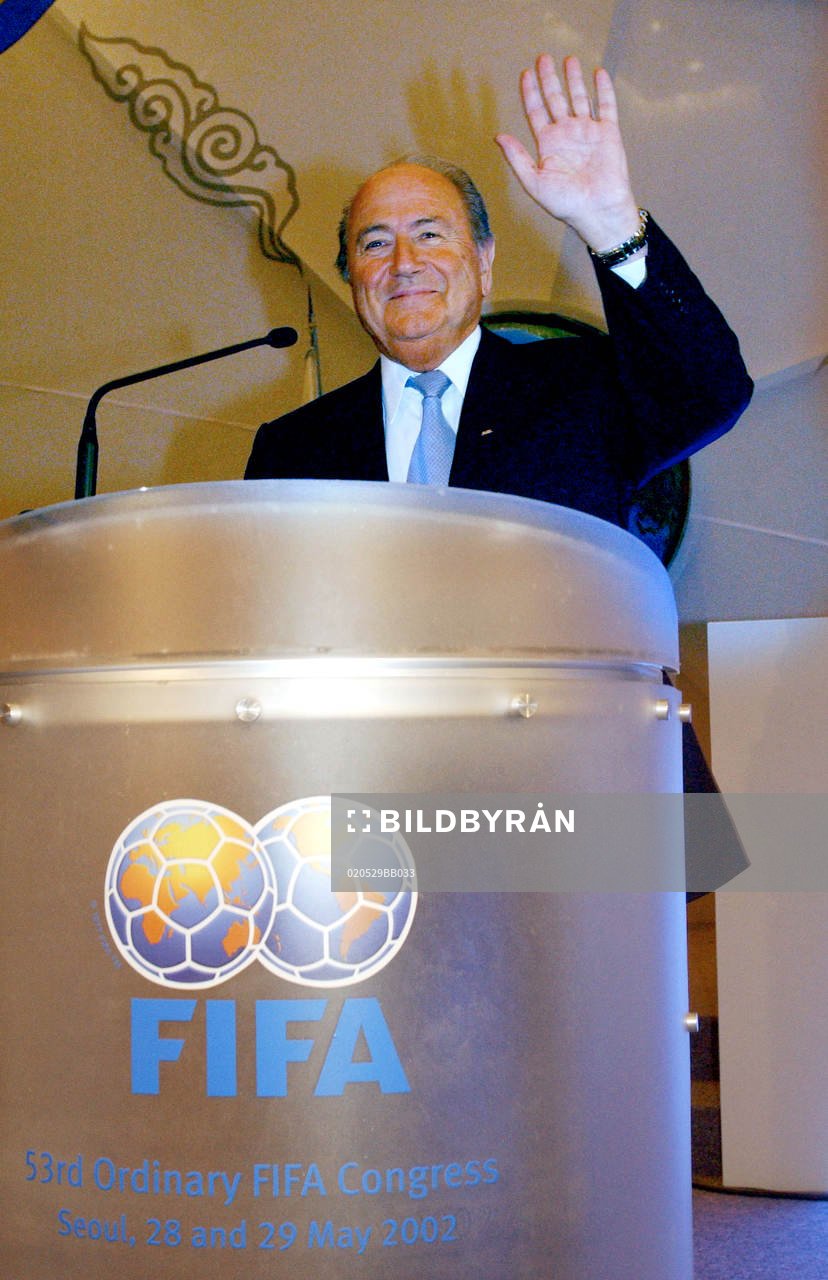Fotboll, FIFA - kongressen i Seuol, Sydkorea. Joseph S.