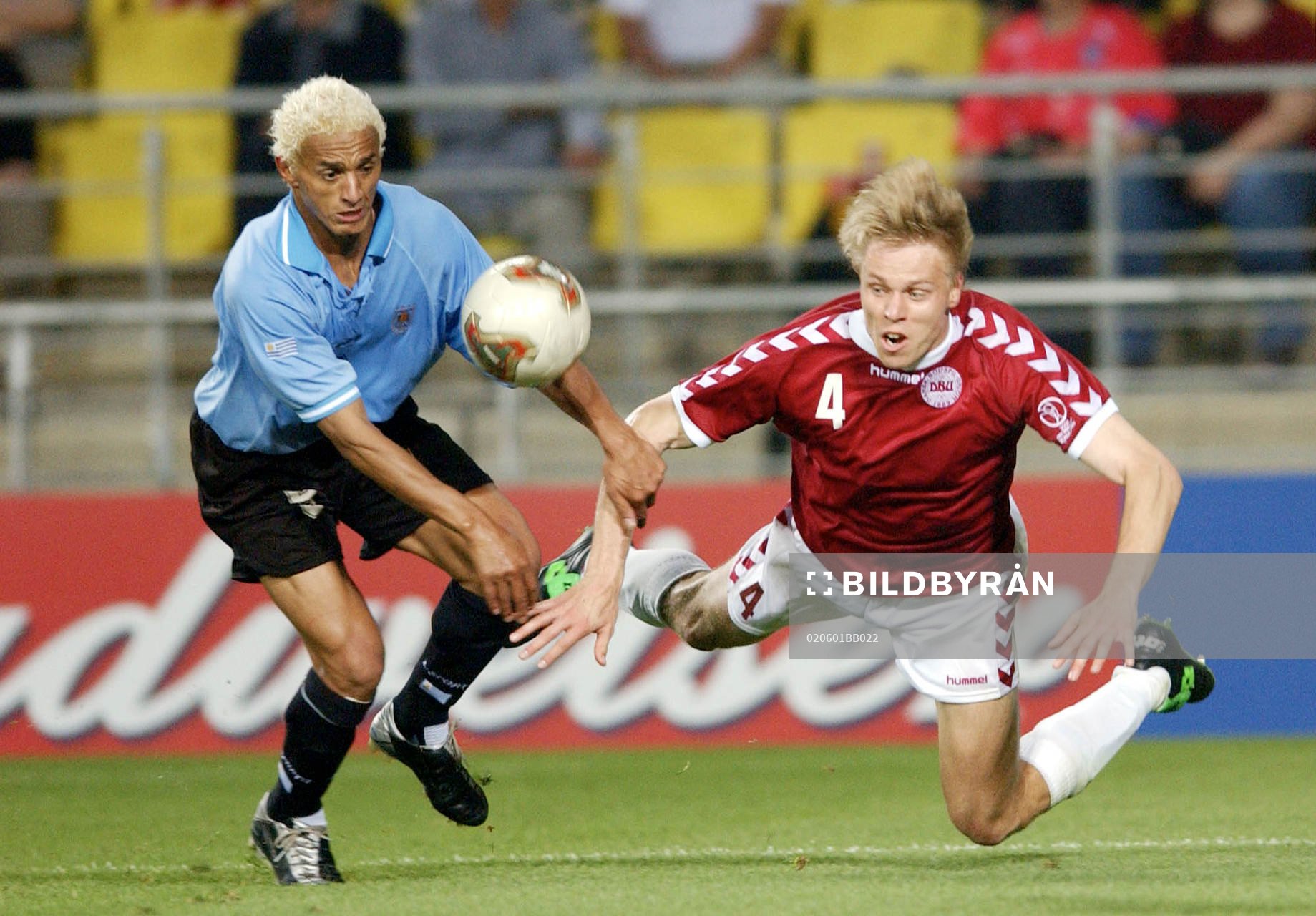 Martin Laursen, Danmark och Dario Silva, Uruguay