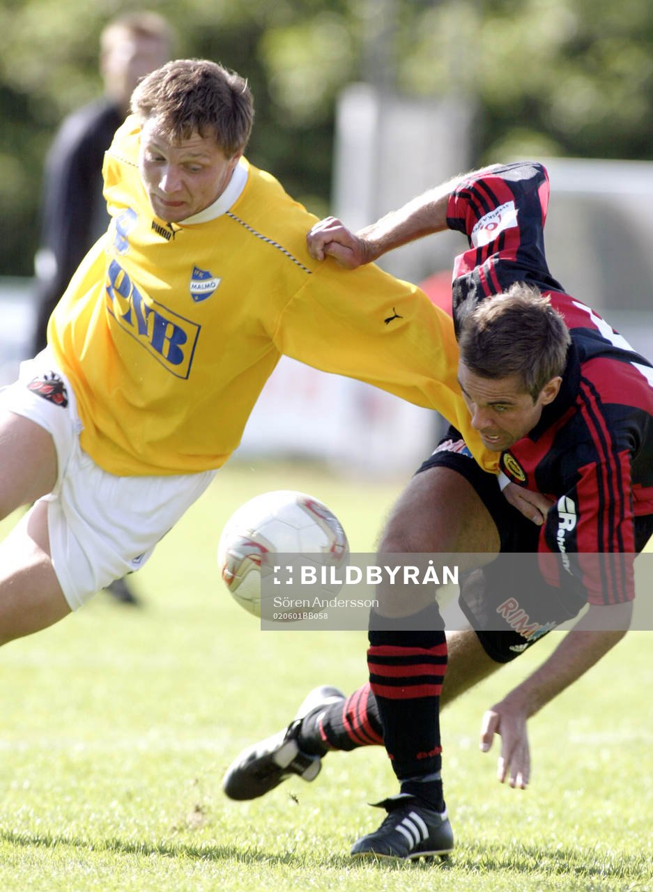 Jörgen Svensson, IFK Malmö och Peter De Flon,