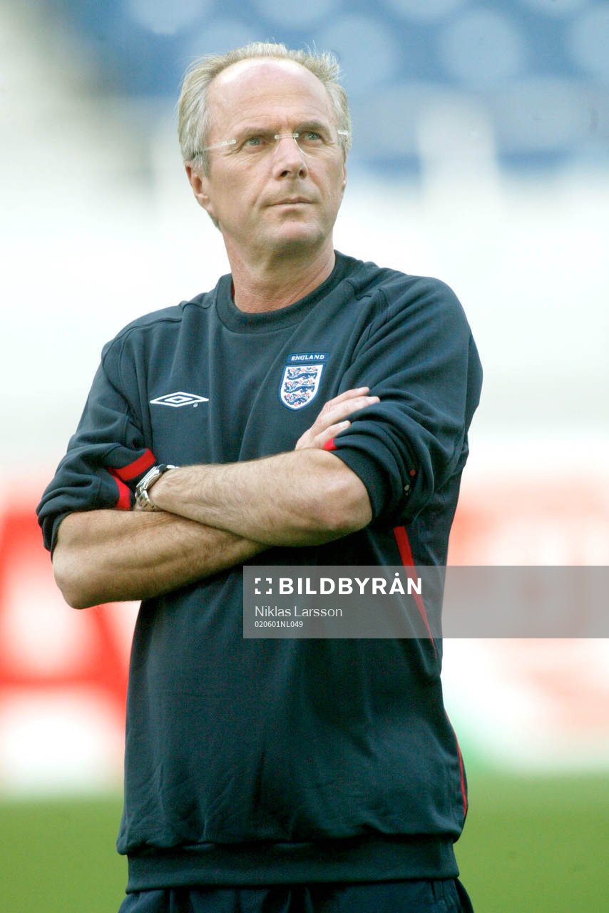 Sven-Göran Eriksson (Svennis), tränare England