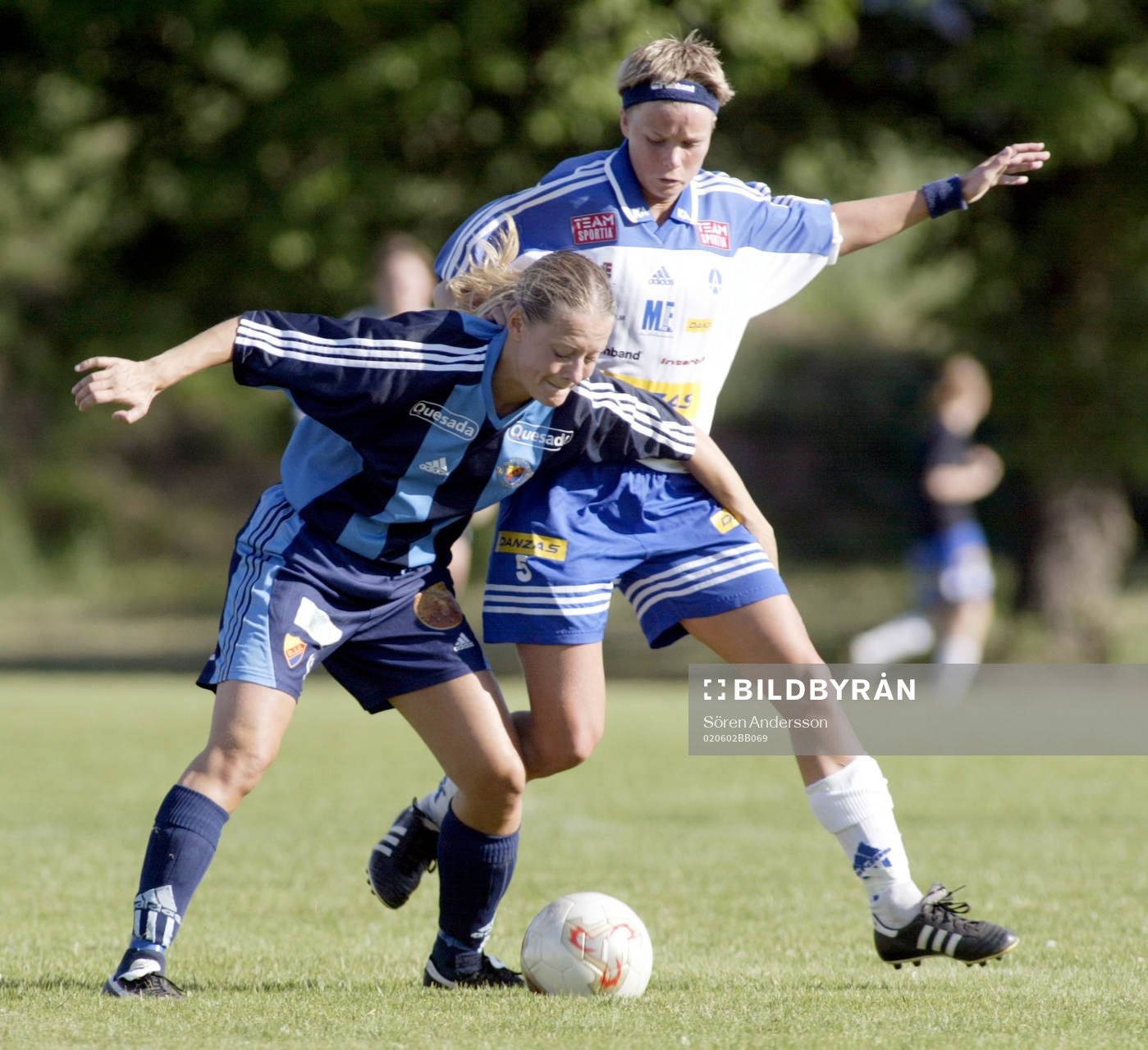 Tina Kindvall, Djurgården och Sara Thunebro, Älvsjö