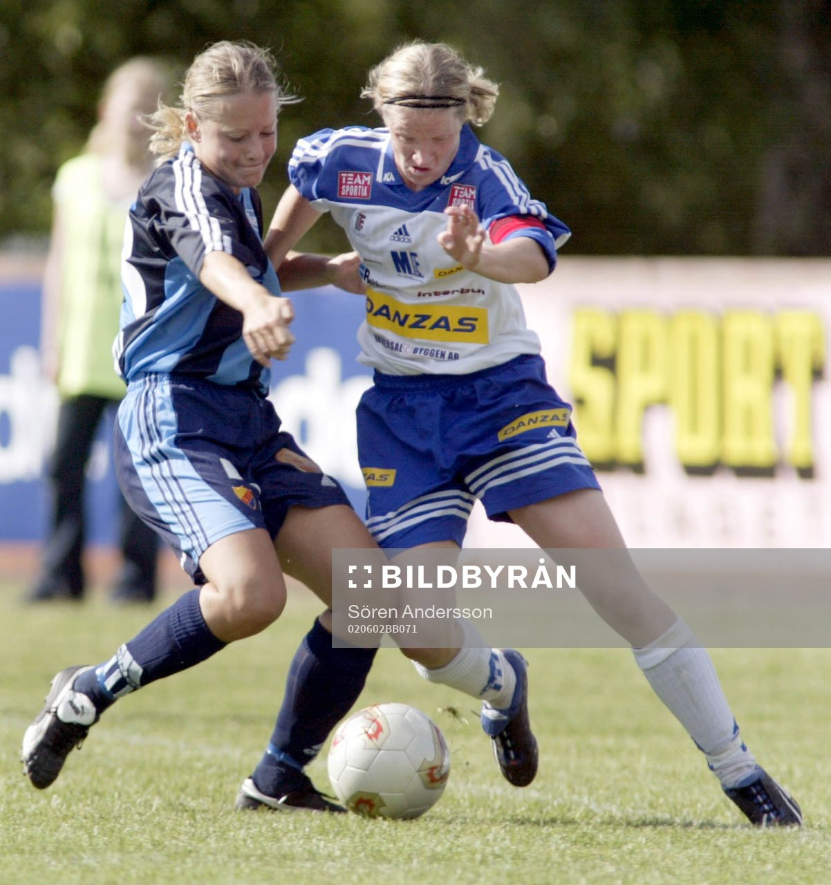 Victoria Svensson, Älvsjö och Tina Kindvall, Djurgården