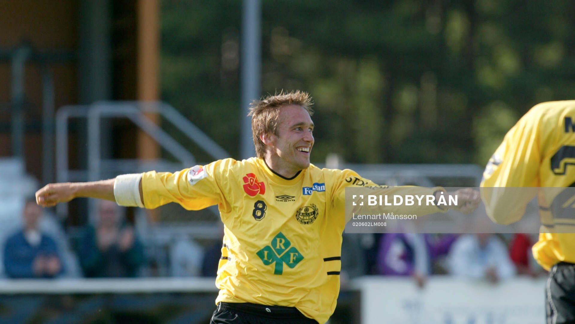  Mattias Rosén, Mjällby, jublar (jubel).