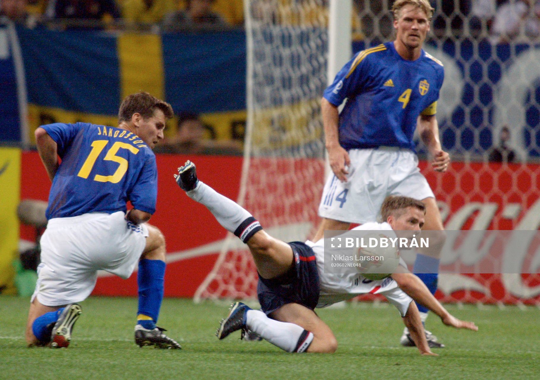  Andreas Jakobsson, Sverige och Michael Owen, England.