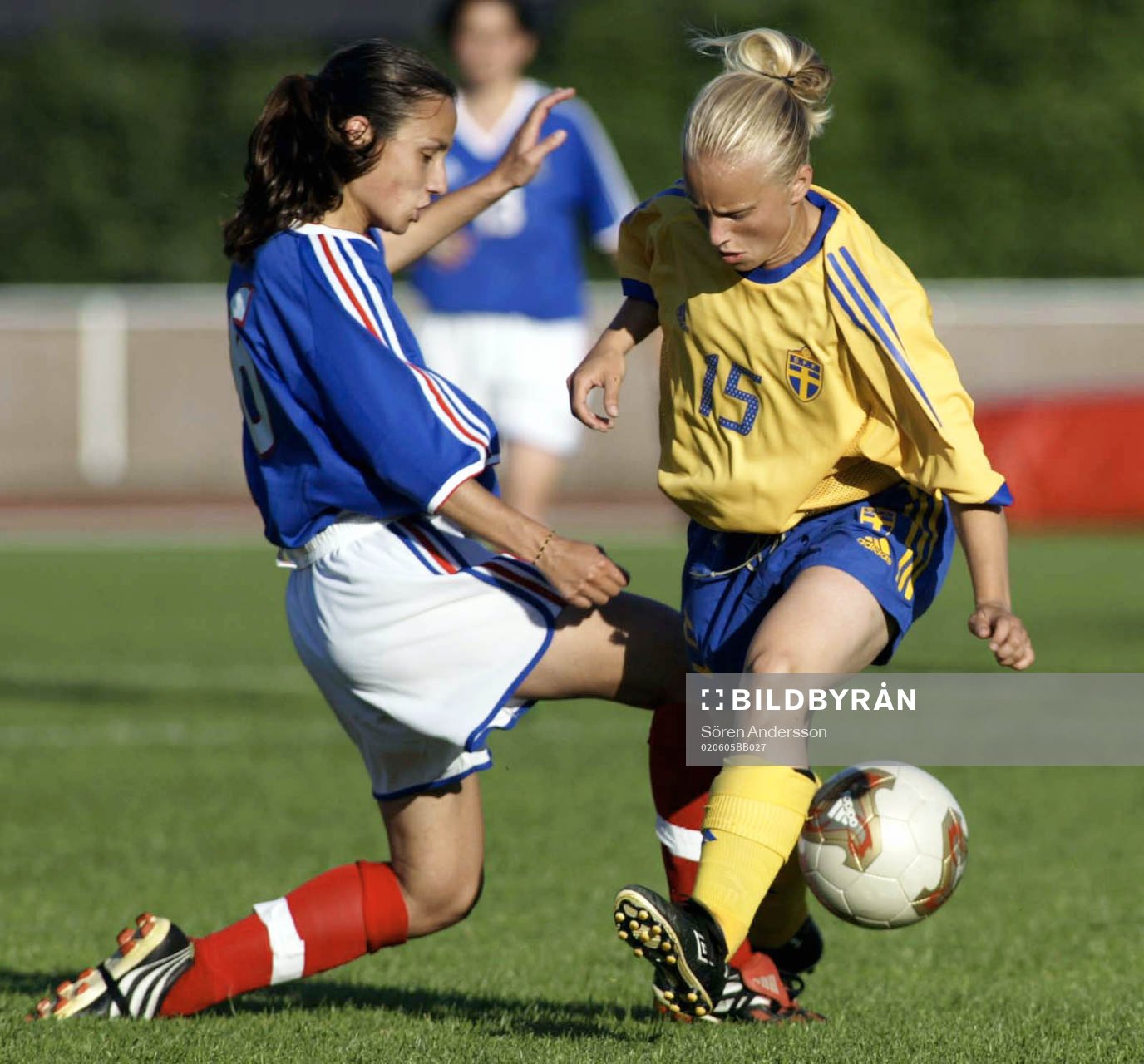 Helena Hasselberg, Sverige och Emilie Dos Santos, Frankrike
