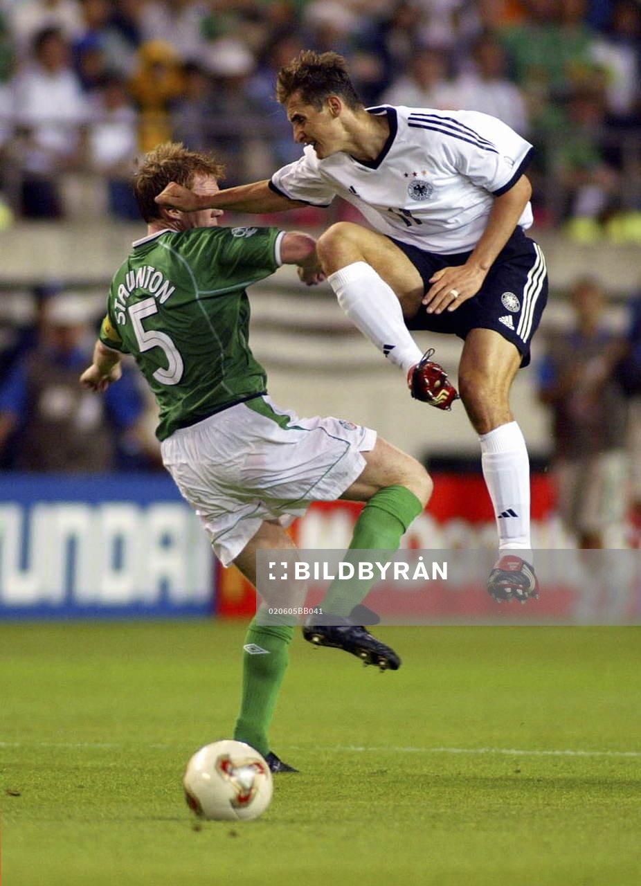 Miroslav Klose, Tyskland och Steve Staunton, Irland