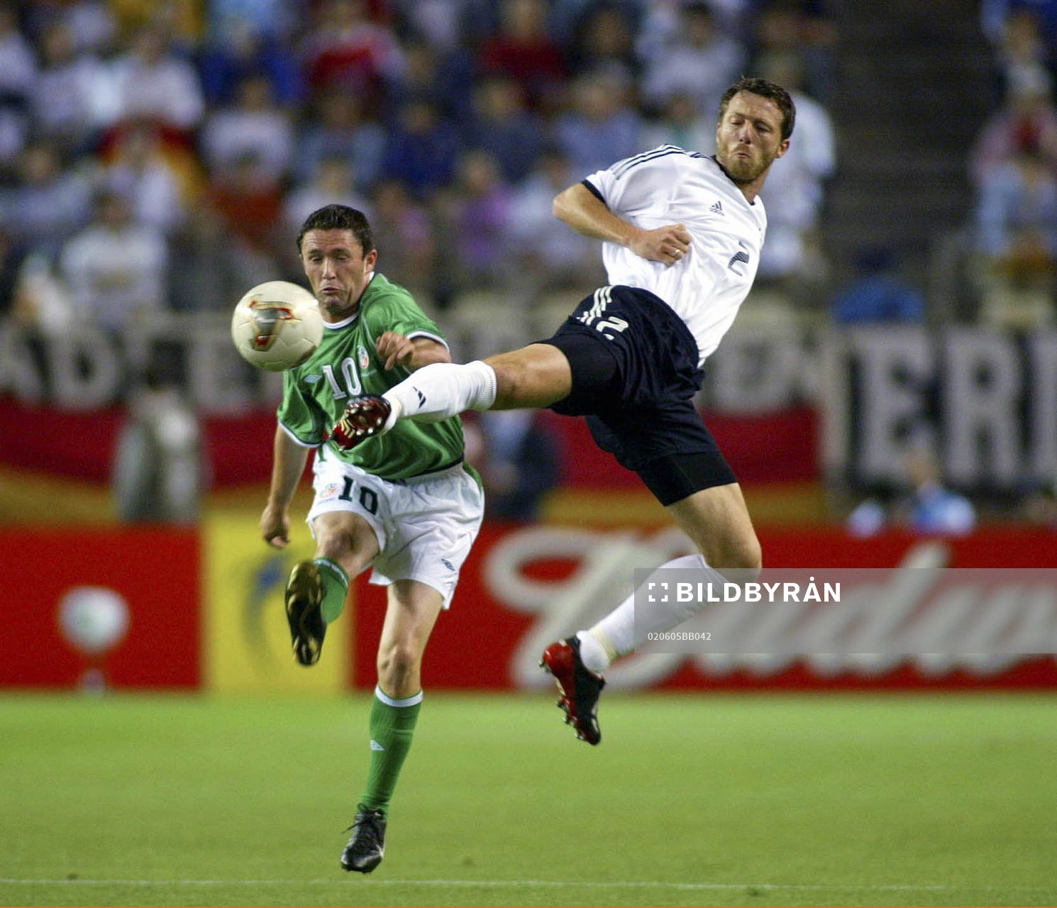 Thomas Linke, Tyskland och Robbie Keane, Irland