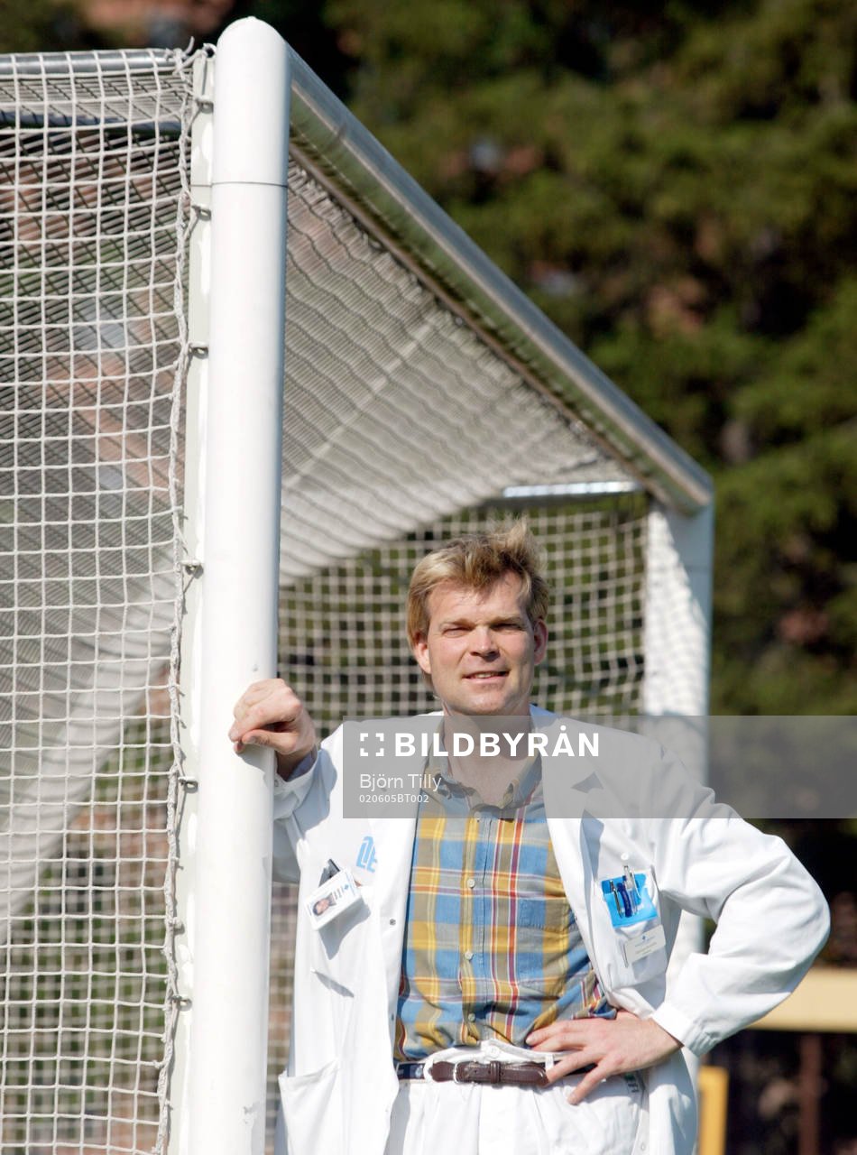  Stefan Branth, Uppsala Akademiska Sjukhus, fixar näringsmålet åt Engelska fotbollslandslaget...