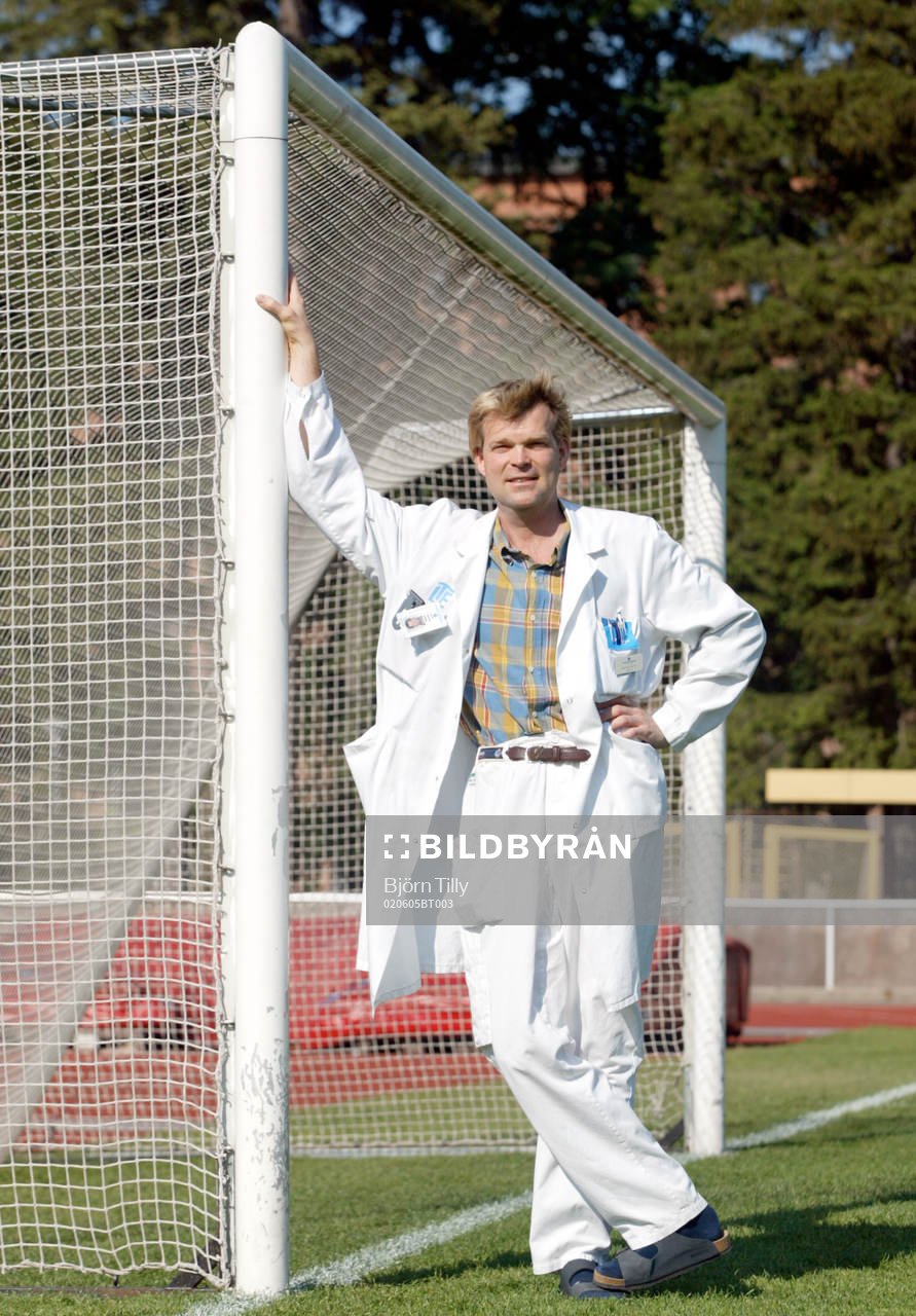  Stefan Branth, Uppsala Akademiska Sjukhus, fixar näringsmålet åt Engelska fotbollslandslaget...