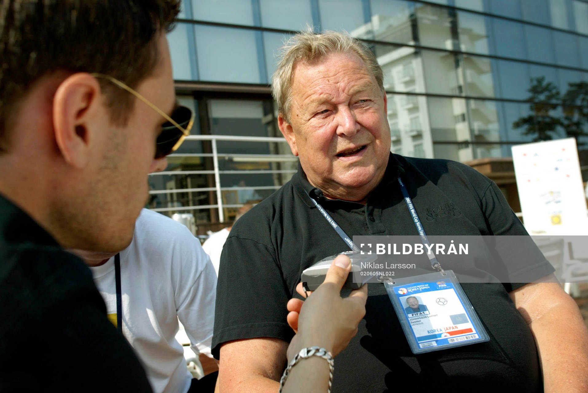 Lennart Johansson, President UEFA (Ordförande UEFA)