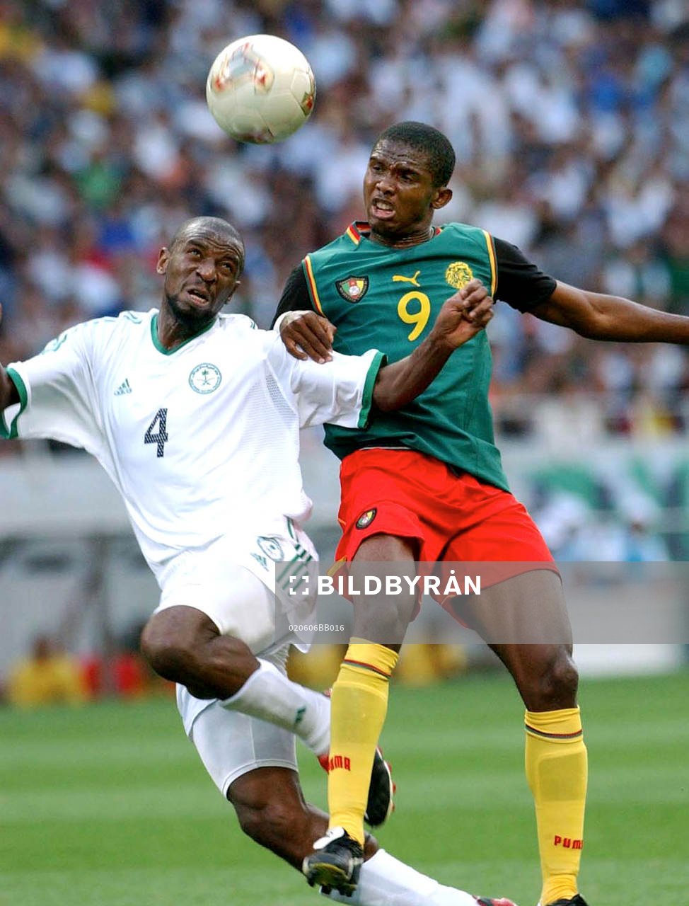 Abdullah Zubromavi, Saudiarabien och Samuel Etoo, Kamerun,