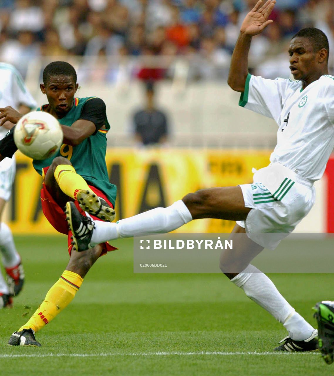Samuel Etoo, Kamerun och Rehda Turkar, Saudiarabien