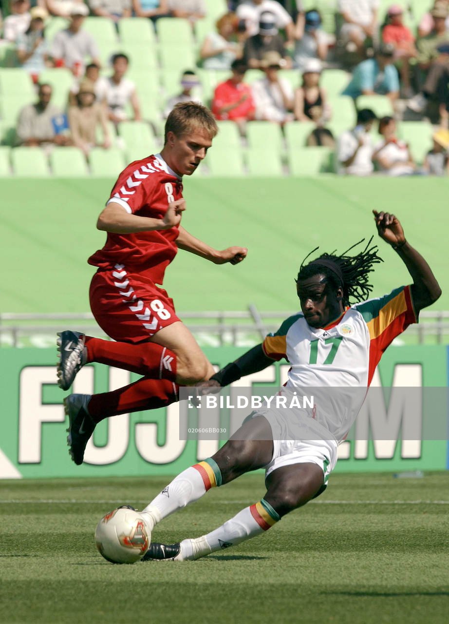 Jesper Gronkjaer, Danmark utmanas av  Ferdinand Diop,