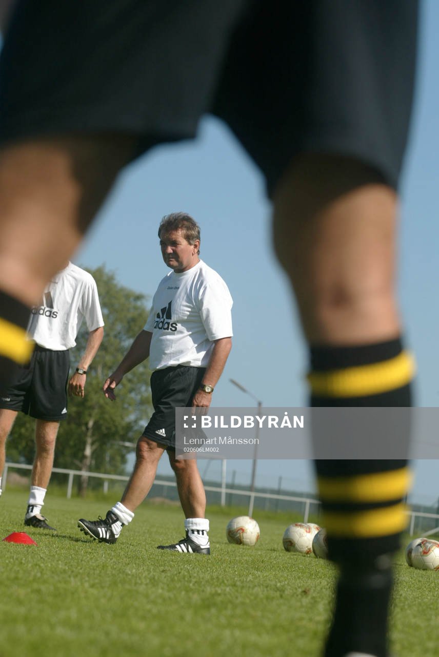 Fotboll, AIK, nye tränaren Dusan Uhrin ledde sitt första