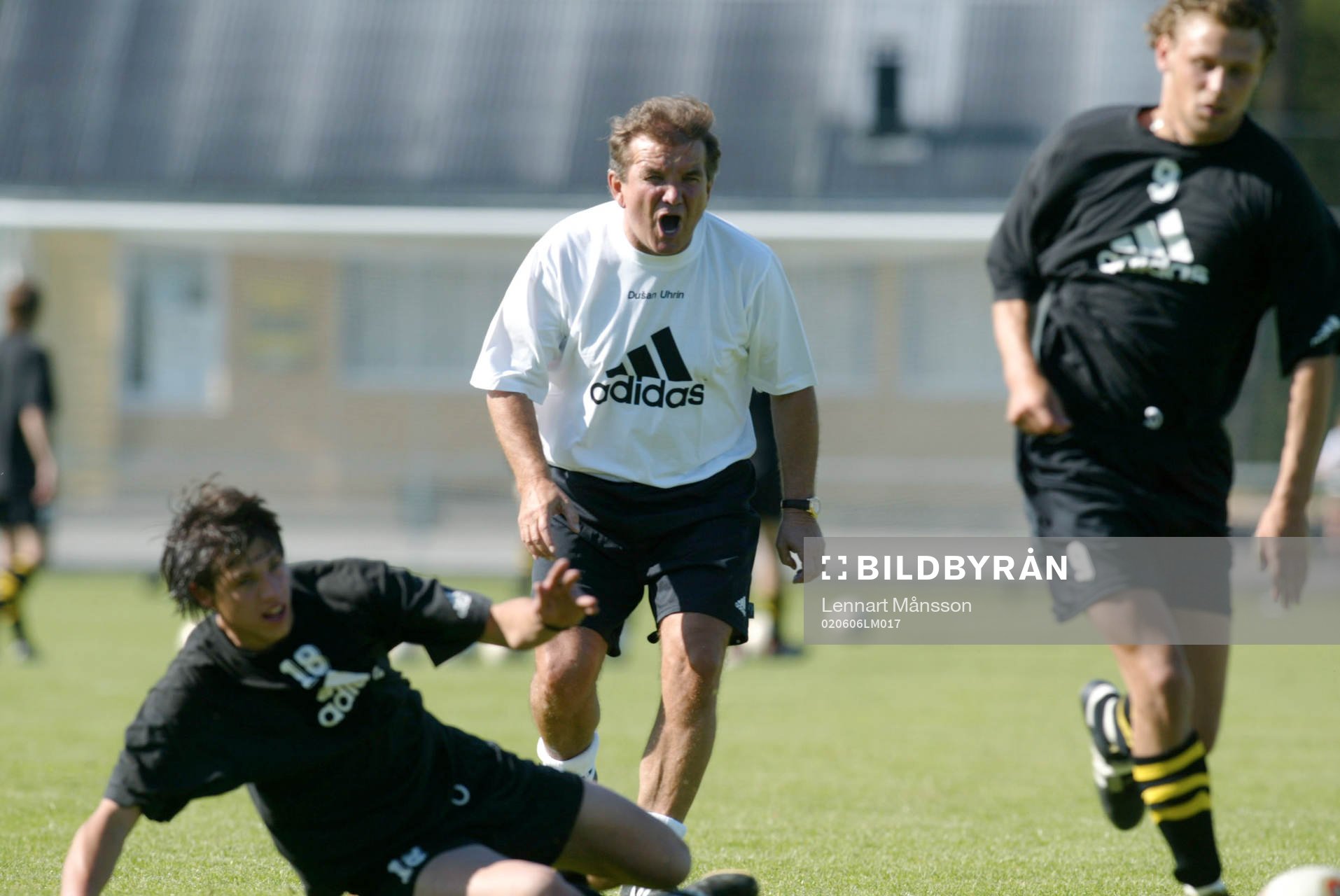  Dusan Uhrin, tränare, AIK.