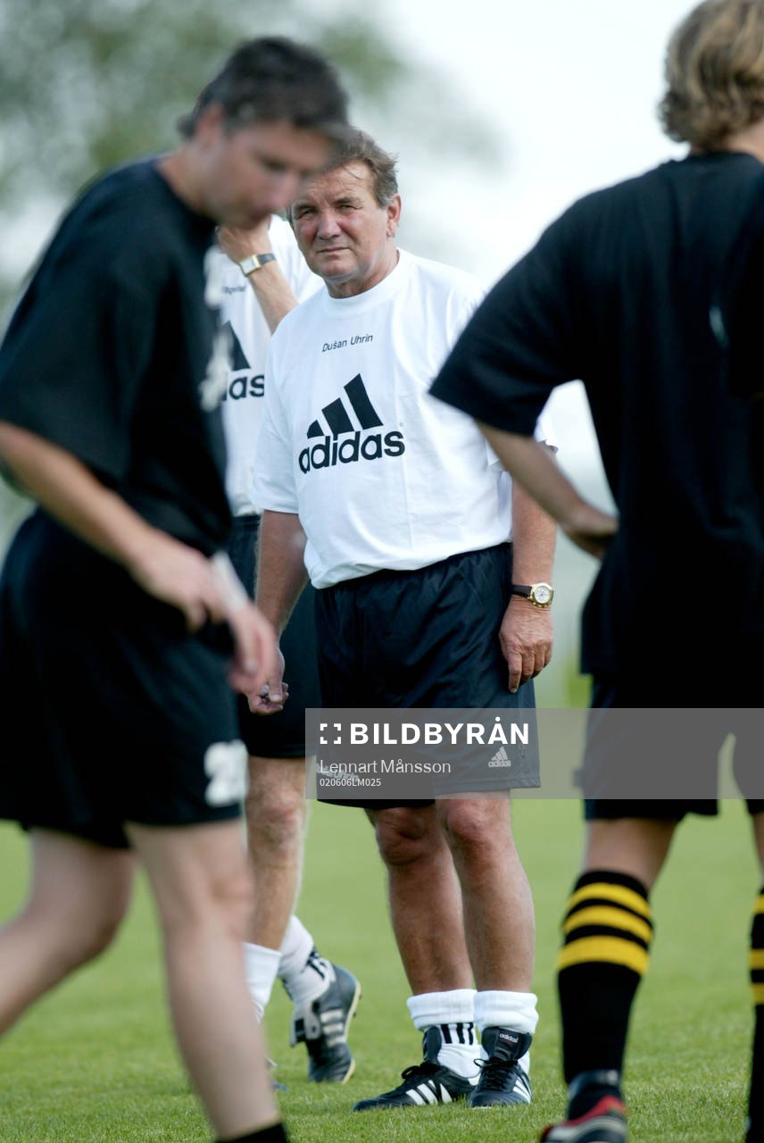 Dusan Uhrin, tränare, AIK