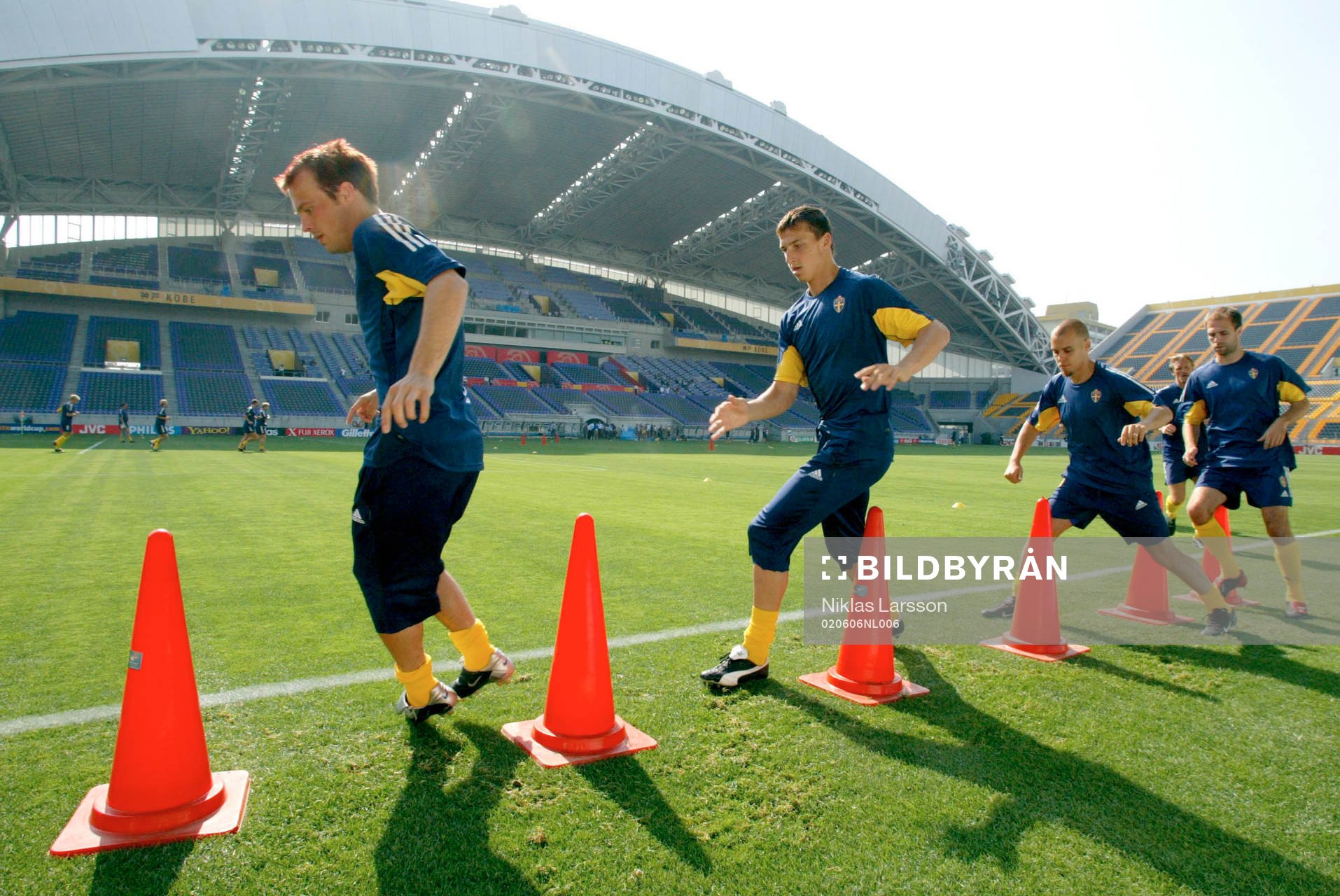 Fredrik Ljungberg, Zlatan Ibrahimovic, Tomas Antonelius och