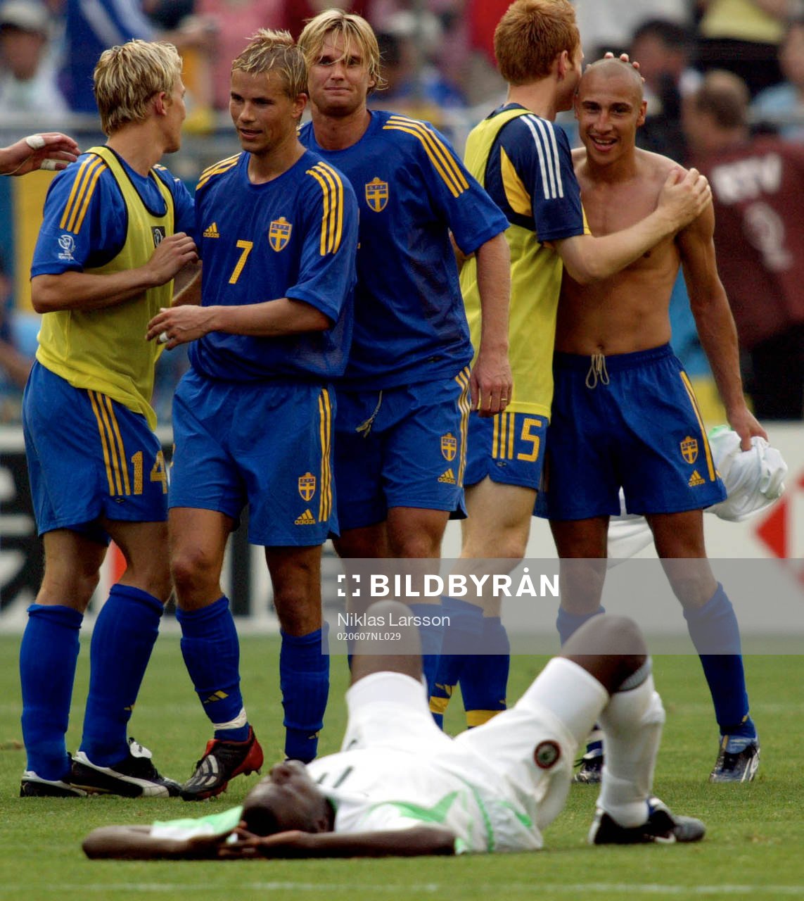 Sverige jublar och Nigeria deppar (depp)