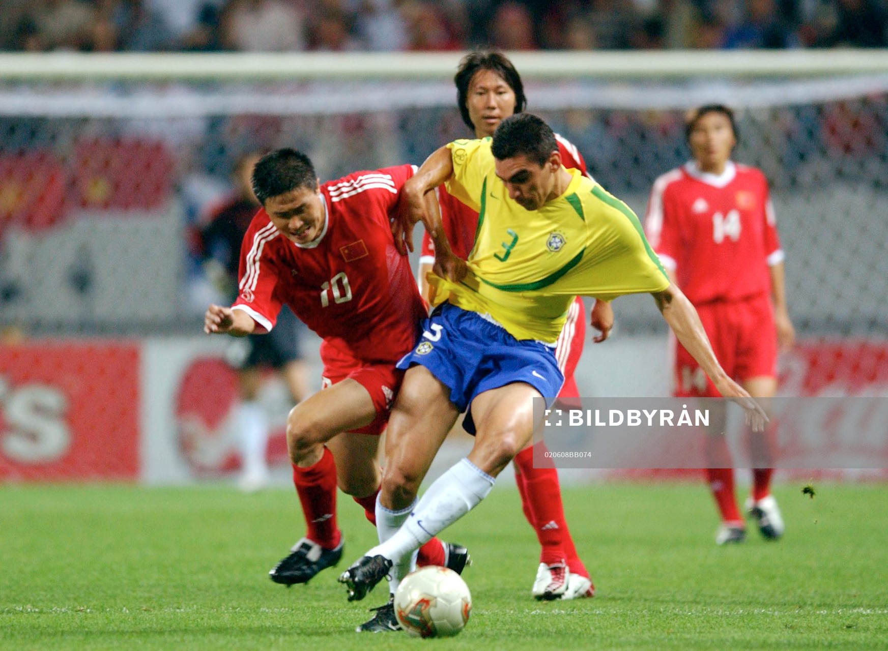 Lucio, Brasilien och Haidong Hao, Kina