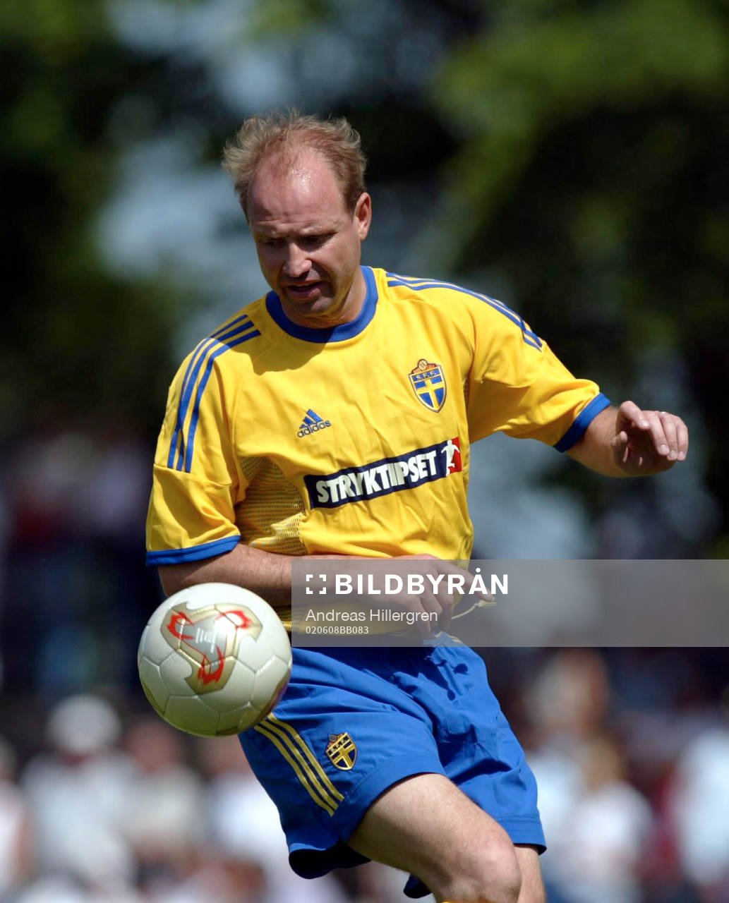  VM-laget 94 med vissa förstärkningar som Andreas Ravelli