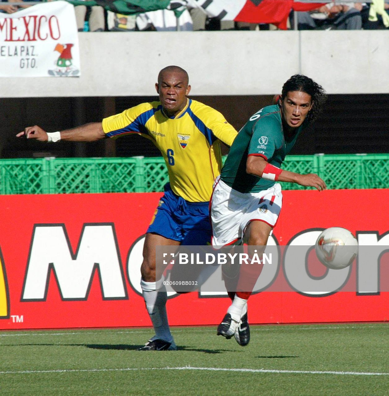 Jesus Arellano, Mexico och Raul Guerron, Ecuador