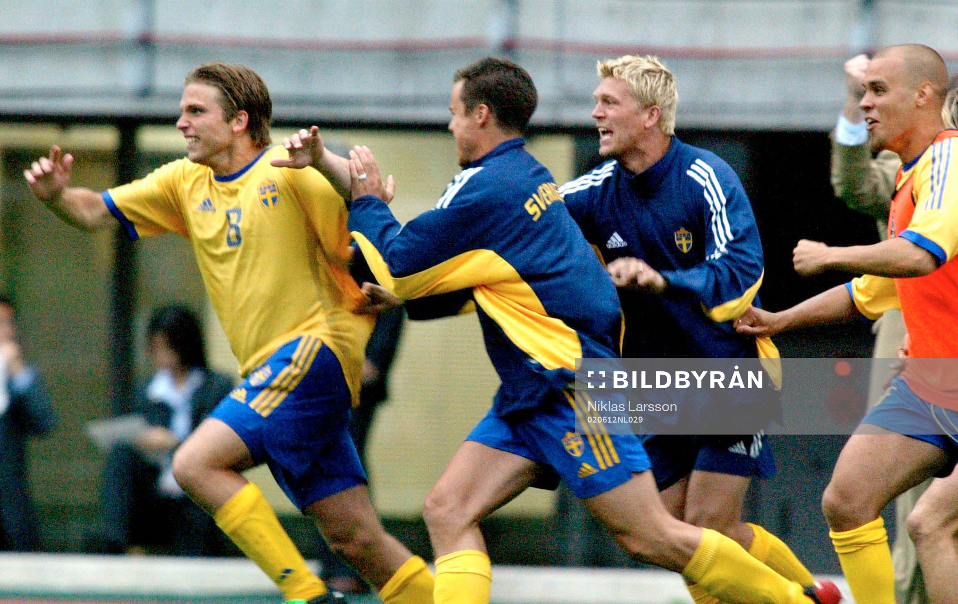 Anders Svensson, Sverige jublar (jubel)