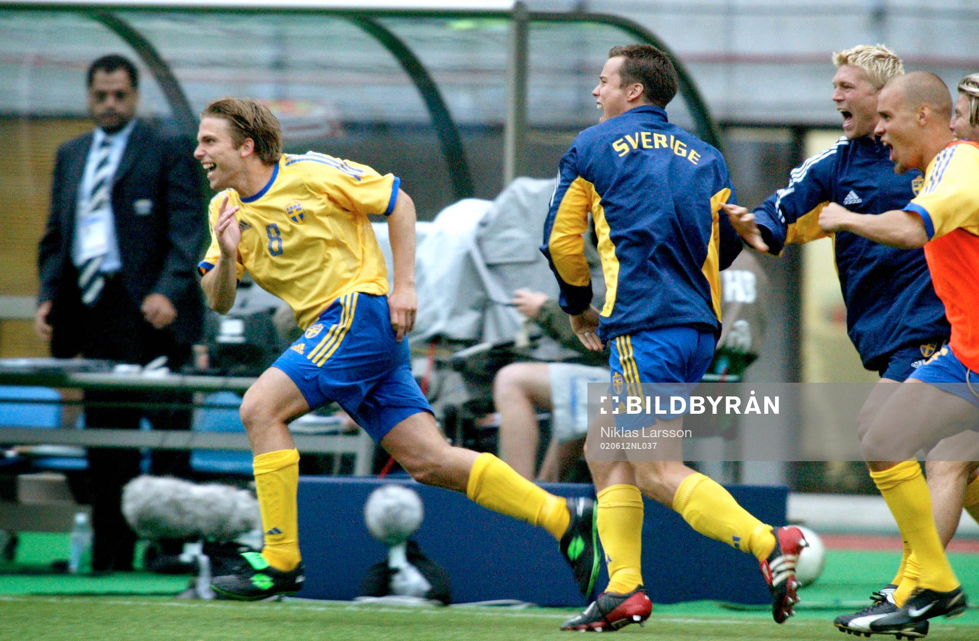 Anders Svensson, Daniel Andersson, Marcus Allbäck och