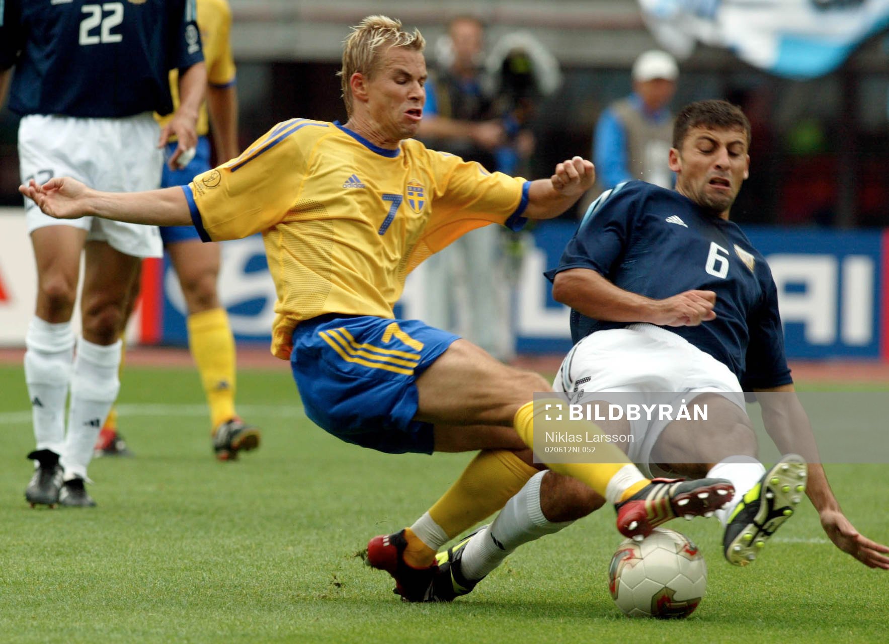 Niclas Alexandersson, Sverige i en närkamp med Walter