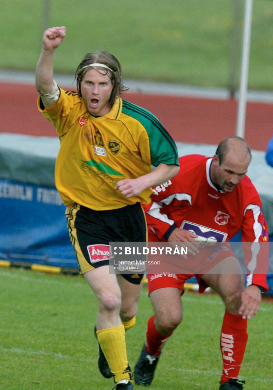 Fredrik Hana Andersson, Hässleholm, jublar, jubel