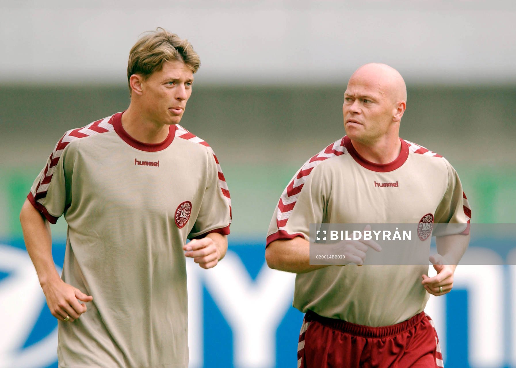 Jon Dahl Tomasson (till vänster) och Stig Töfting
