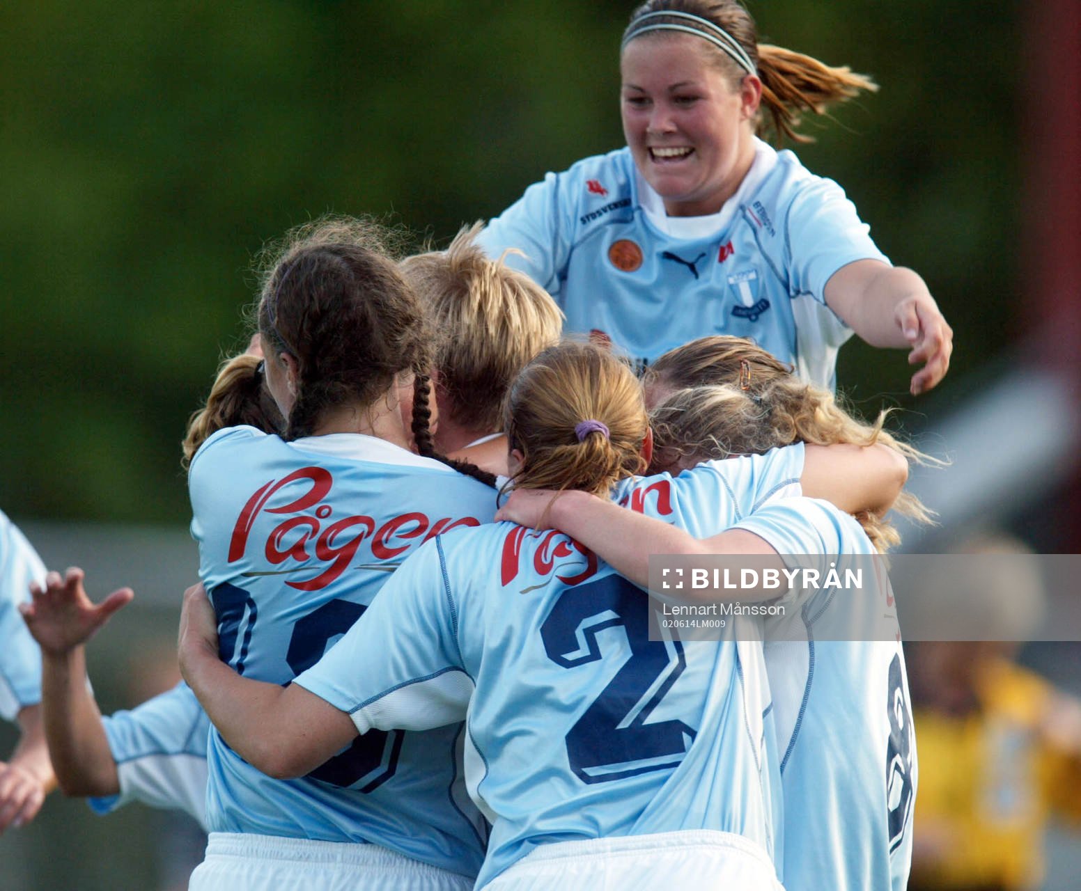 Kristin Bengtsson (Kristin Kicki Bengtsson), Malmö  jubel