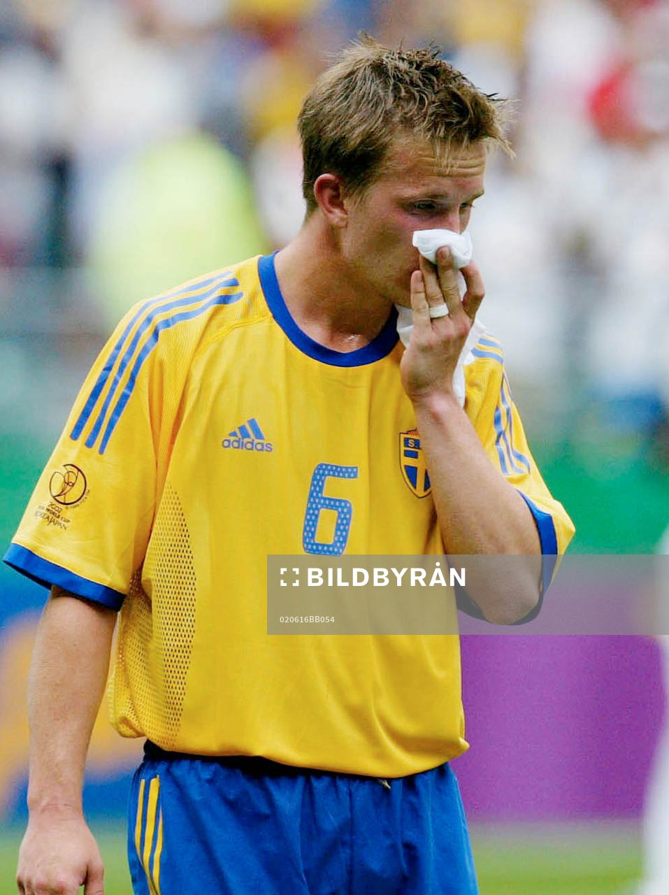 En förtvivlad Tobias Linderoth, Sverige