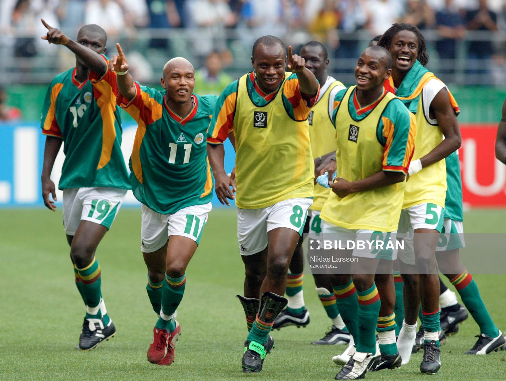 Senegal jublar