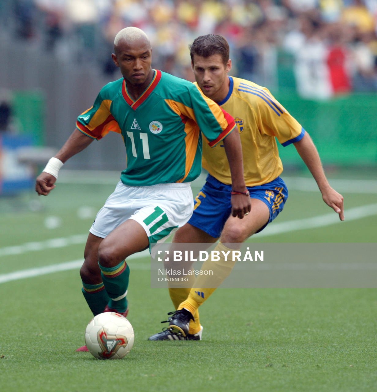 El-Hadji Diouf, Senegal oich Andreas Jakobsson, Sverige