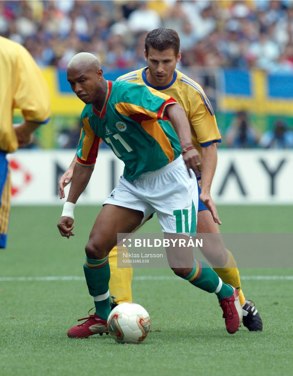 El-Hadji Diouf, Senegal oich Andreas Jakobsson, Sverige