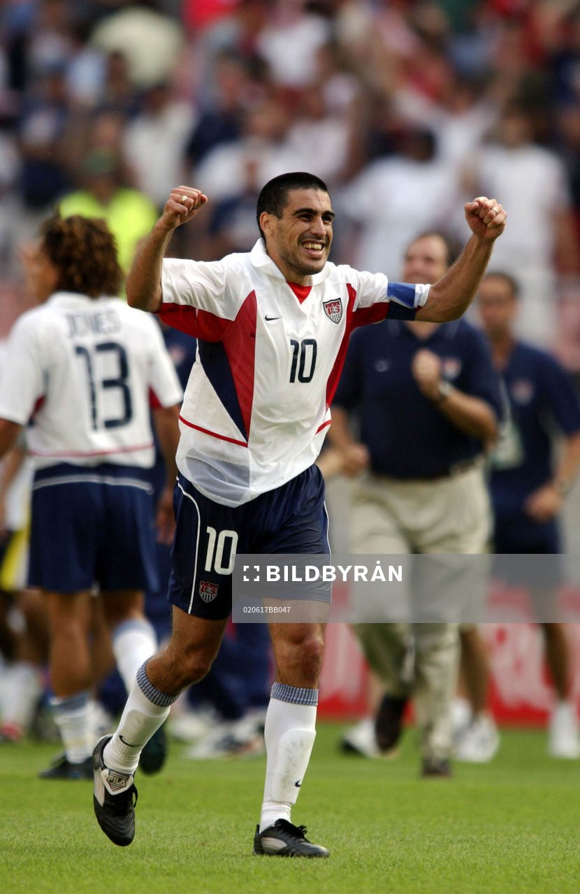  Claudio Reyna, USA (Jubel) 