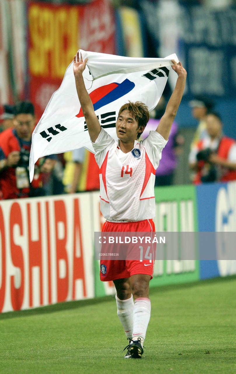  Lee Chun Soo, Sydkorea (Korea)jublar, jubel