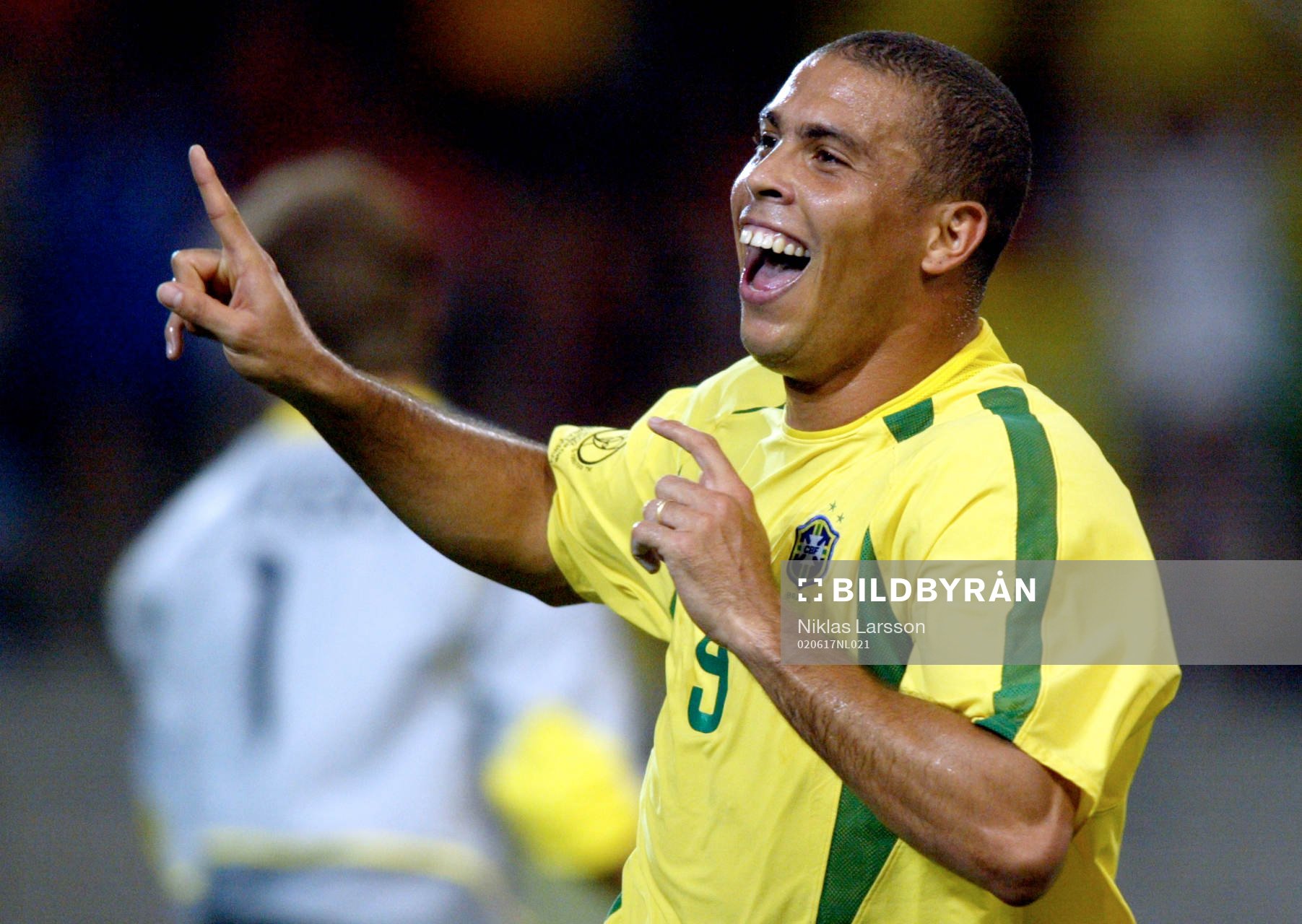  Ronaldo, Brasilien. Jubel, glädje.