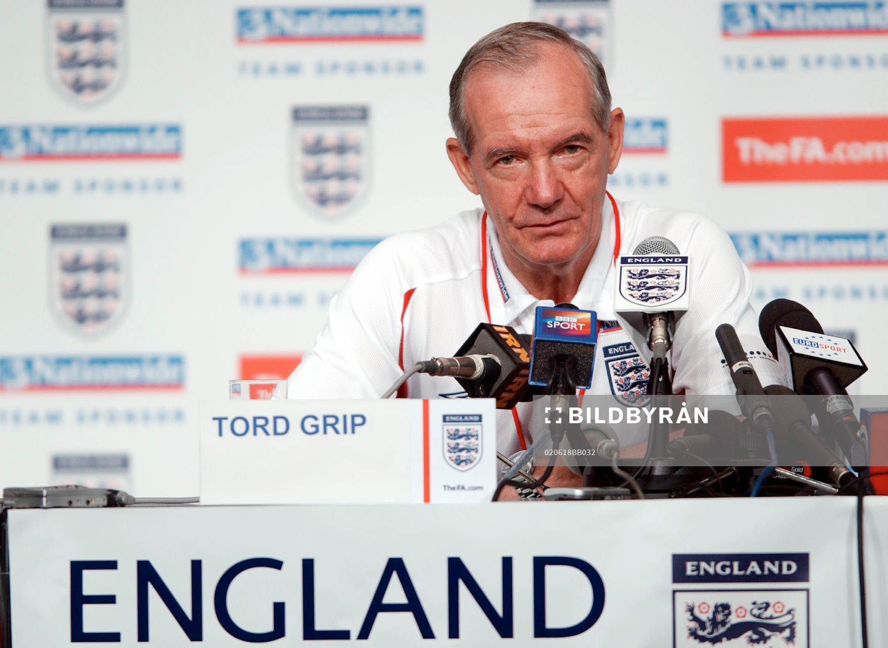 Tord Grip, assisterande förbundskapten England