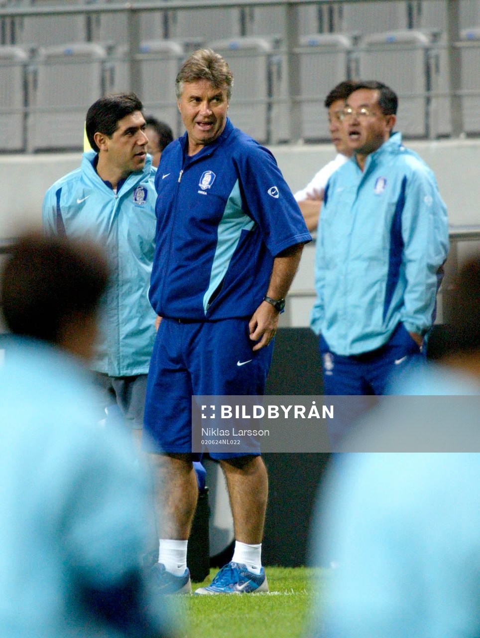 Gus Hiddink, tränare Sydkorea (Korea)