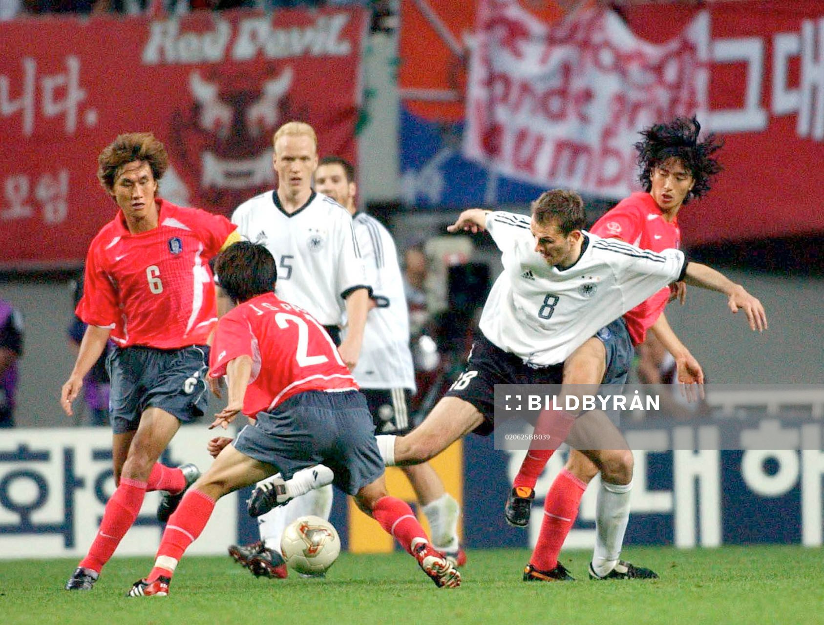 Dietmar Hamann, Tyskland. Sydkorea
